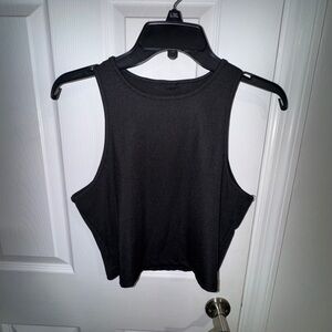 Black Sleeveless Women's Top